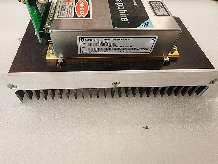 Used COHERENT SAPPHIRE 488-20 CW Laser Unit #2