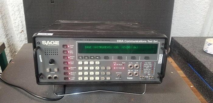 Used SAGE 930A Communications Test Set Unit C