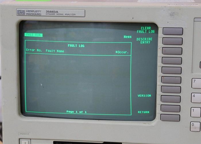 Used HP 35660A Dynamic Signal Analyzer *Guaranteed*
