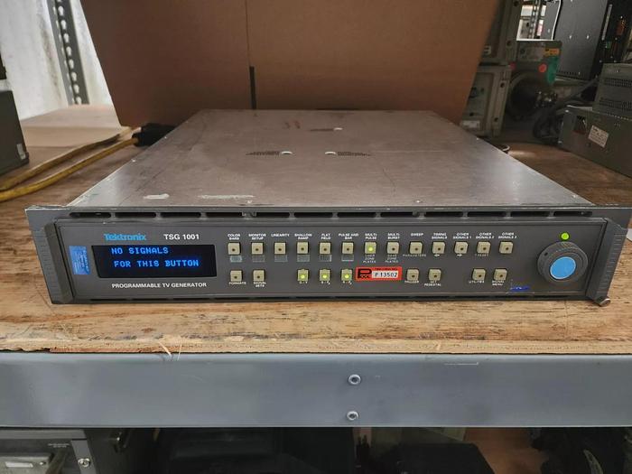 Used Tektronix TSG1001 Programmable Television Generator