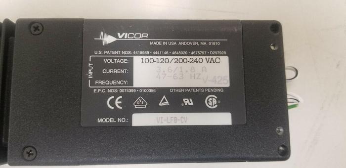 Used VICOR FlatPack VI-LF0-CV Power Supply