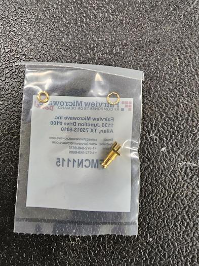 Fairview Microwave FMCN1115 75 Ohm 1.0/2.3 Jack Bulkhead Solder On NEW!