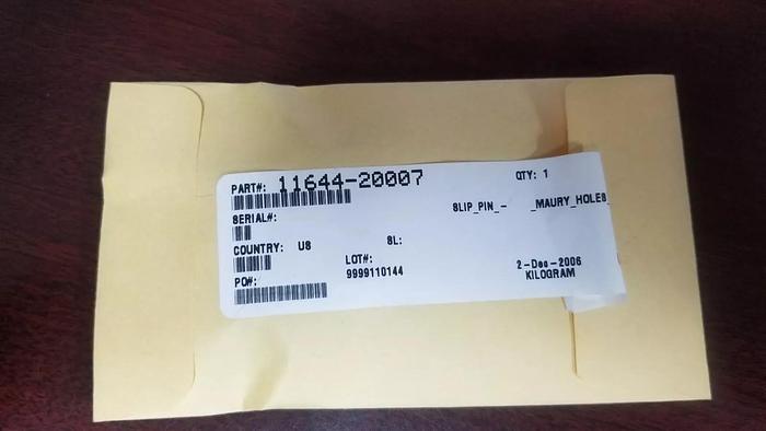 HP/Agilent 11644-20007 Slip Pin NEW!