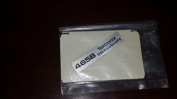 Tektronix 465B Scope Label New!
