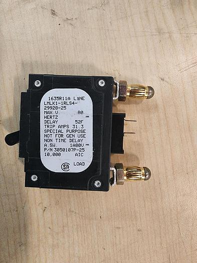 AIRPAX LMLK1-1RLS4-29928-25 Circuit Breaker NEW!