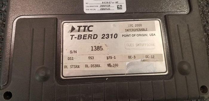 Used TTC/Acterna Test Pad 2000C with FST-2310 Module Unit A1