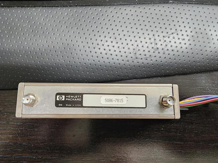Used HP/Agilent 5086-7815 24VDC Attenuator for 8566/8568 Spectrum Analyzer