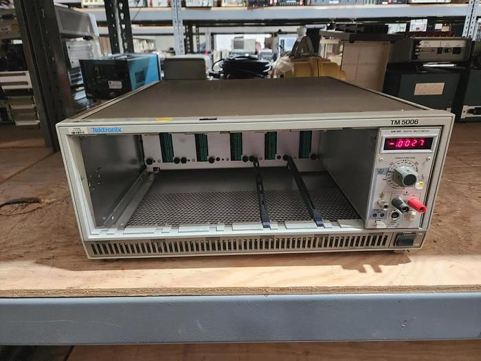 Used Tektronix TM5006 Mainframe Unit F Please READ!