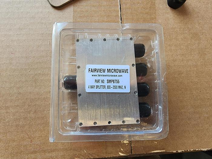 Fairview Microwave SMP8755 4-Way Splitter 800-2500MHz NEW!