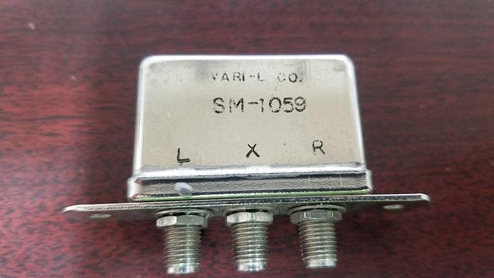 Used VARI-L SM-1059 RF Coaxial Switch
