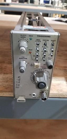 Used Tektronix 7B50A Time Base Plug In Unit #2 READ!