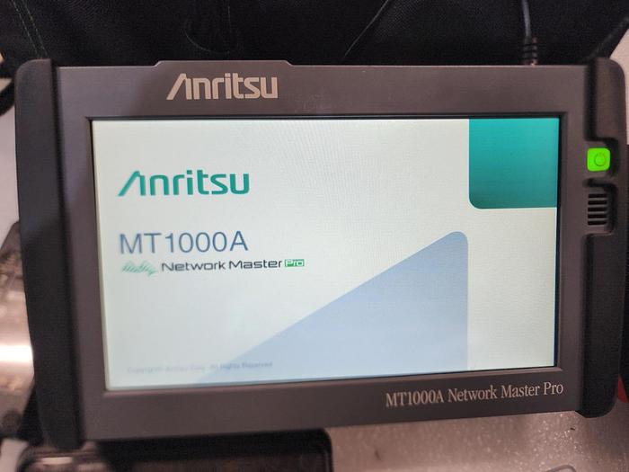 Used Anritsu MT1000A Network Master PRO OTDR Nice!