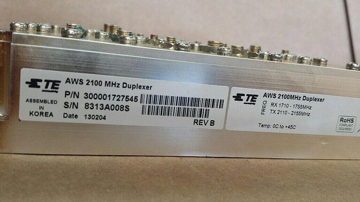 Used TE Connectivity AWS 2100MHz Duplexer