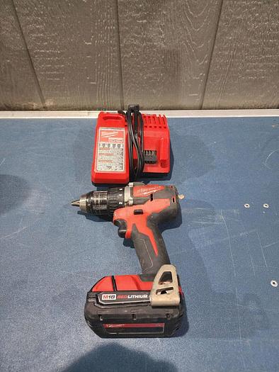 Used Milwaukee 2801-20 Drill with Battery and Charger
