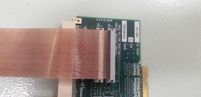 Used Future Systems FS16P32E Test Card For HP 16500 Series Logic Analyzers