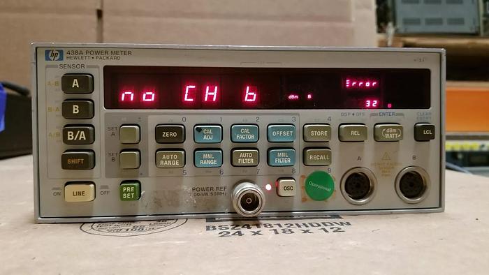 Used HP 436A Power Meter Unit #1 Tested GOOD!