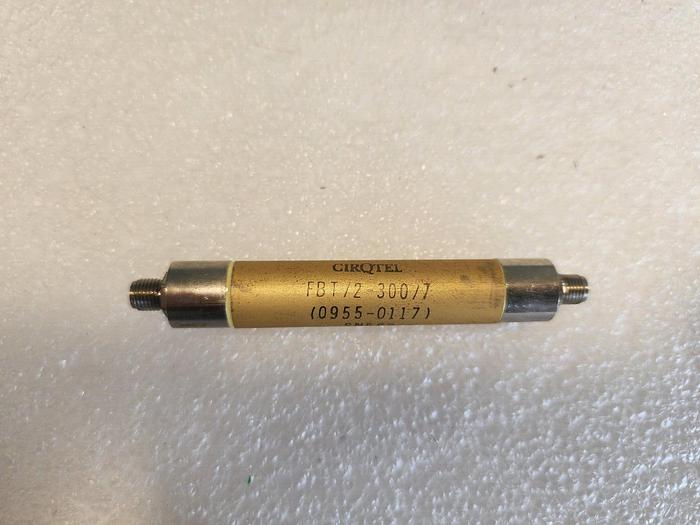 Used HP/Agilent/Cirqtel 0955-0117   FBT/2-300/7  Band Pass Filter