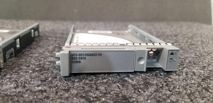 Used CISCO UCS-SD120G0KS2-EV 120GB SSD Boot Drive Lot of 2