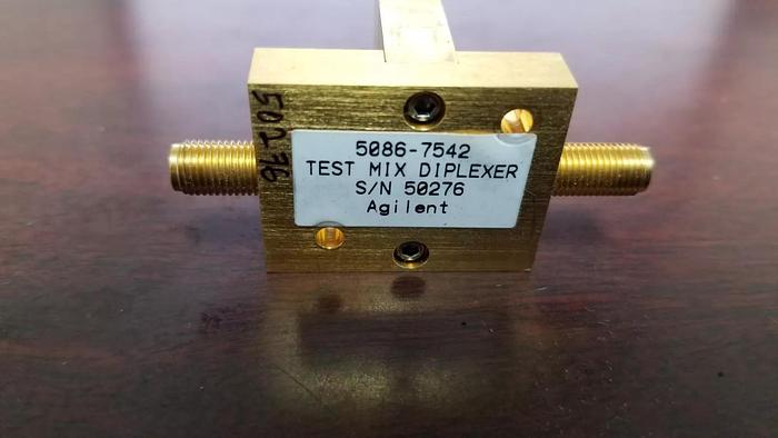 Used Agilent 5086-7542 Test Mix Diplexer 20GHz 3.5mm