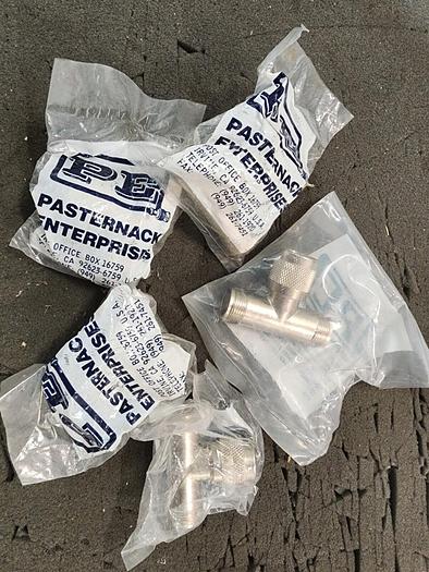 Pasternack PE9222 SC Tee Adapter Female-Male-Female Lot of 5 NEW!