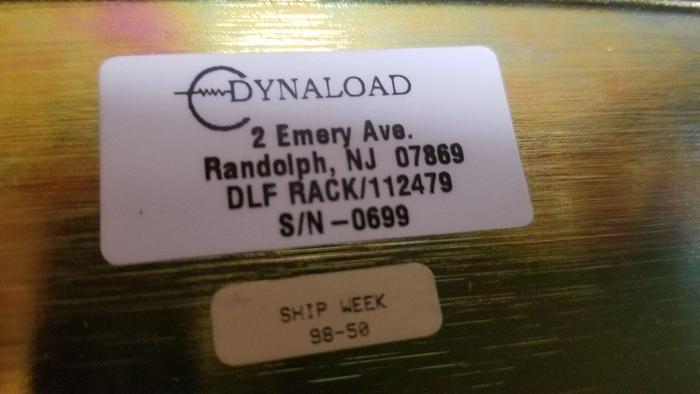 Used Transistor Devices DLFRACK/112479 Modular Dynaload Rack #2