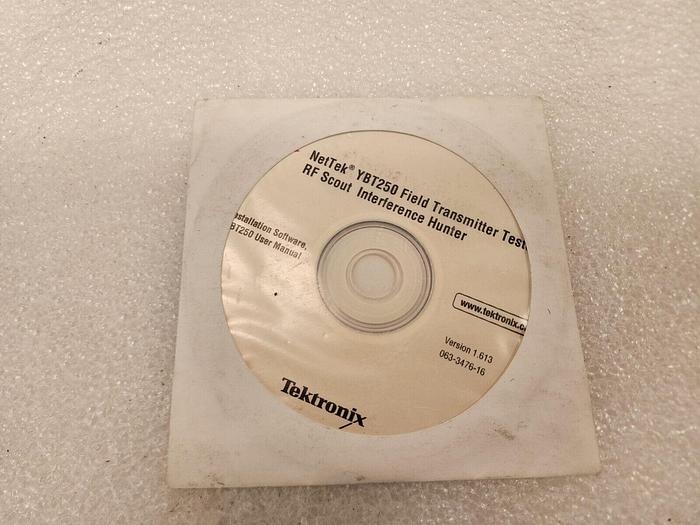 Used Tektronix YBT250 Installation Software