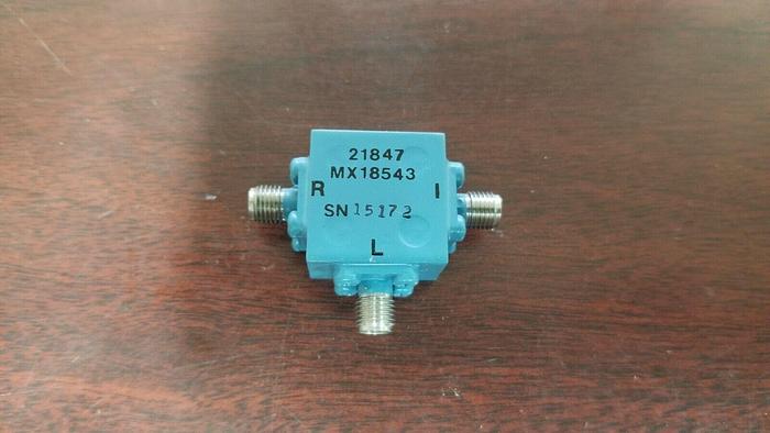 Used TRW MX18543 Microwave Coaxial Mixer