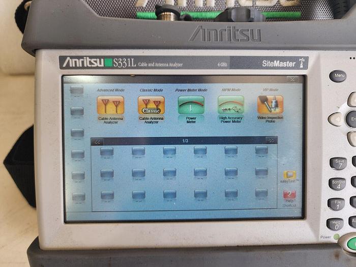 Used Anritsu S331L SiteMaster 4GHz Cable and Antenna Analyzer Unit #2