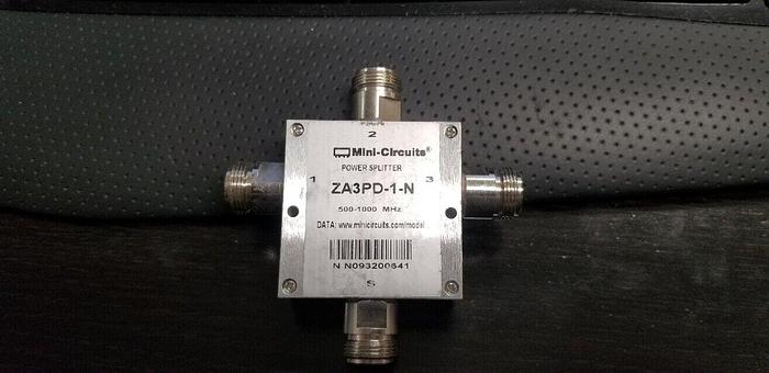 Used Mini-Circuits ZA3PD-1-N Power Splitter 500-1000MHz