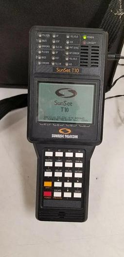 Used Sunrise Telecom T10 Cable Tester Unit #1 READ!!