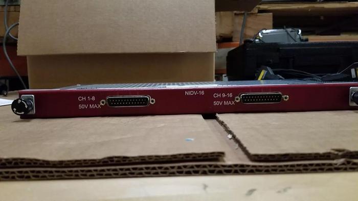 Used Astro-Med NIDV-16 Module