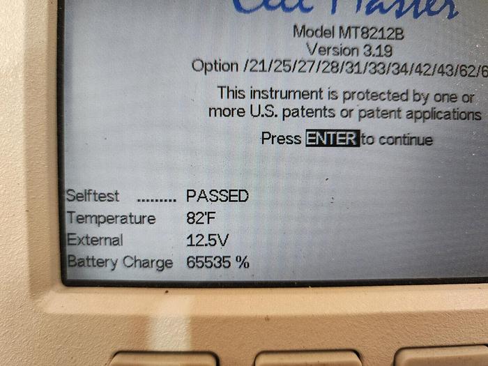 Used Anritsu MT8212B SiteMaster Many Options Unit #12