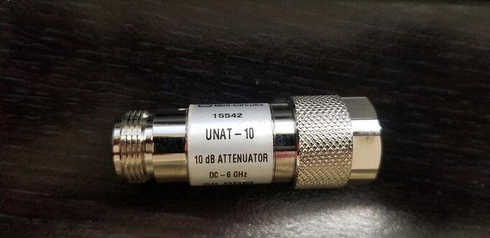 Used Mini-Circuits UNAT-10 10dB Attenuator 50 Ohm DC-6GHz