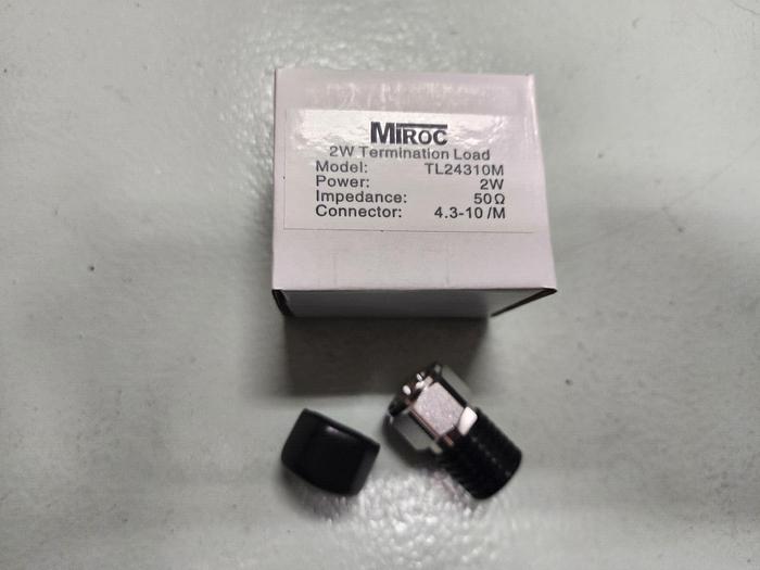 MIROC TL24310M 2W 50 Ohm 4.3-10M Termination NEW!