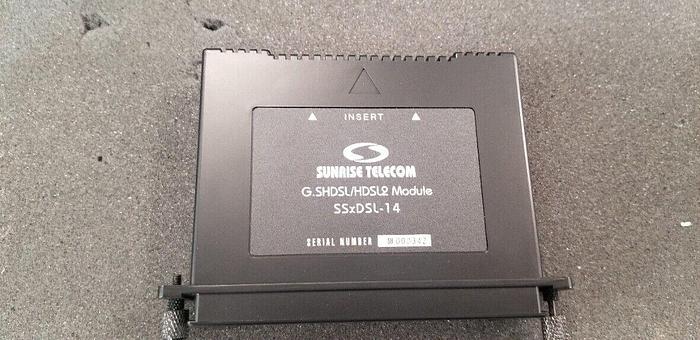 Used Sunrise Telecom SSxDSL-14 Module Unit #3
