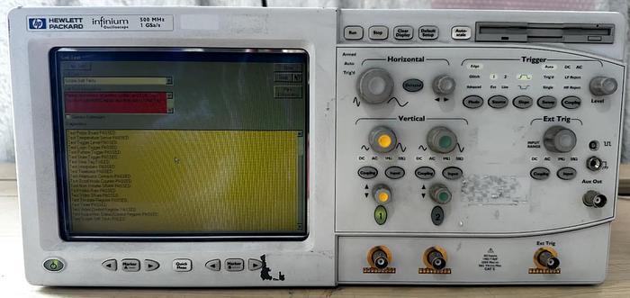Used HP Agilent 54810A Infiniium Oscilloscope 500MHz 1GS/s *READ*
