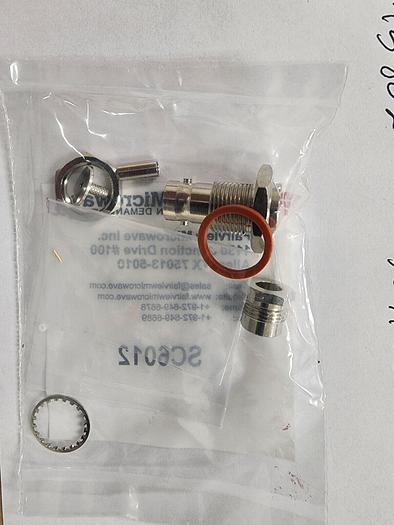 Fairview Microwave SC6012 BNCF Bulkhead Connector Clamp/Solder On NEW!