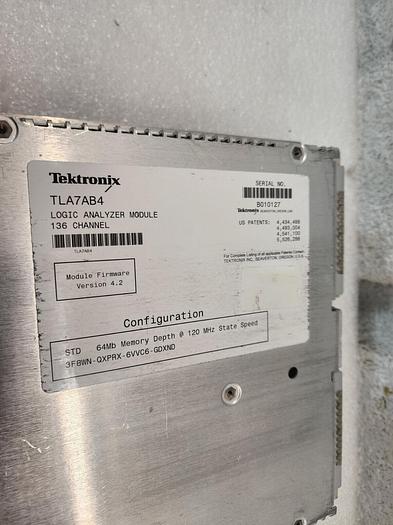 Used Tektronix TLA7AB4 136 Channel Logic Analyzer Module Unit 9