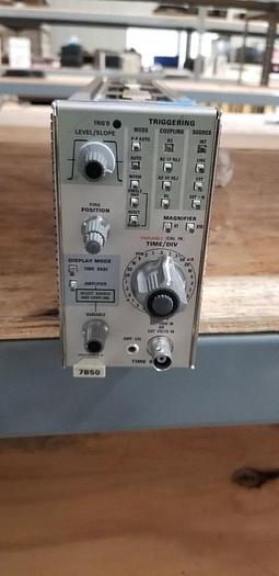 Used Tektronix 7B50 Time Base Plug In Unit #2 READ!