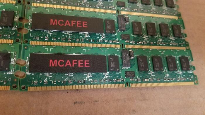 Used McAFEE Memory Modules Lot of 12