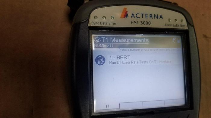 Used JDSU/Acterna/VIAVI HST-3000 with SIM T1 Module Unit #47