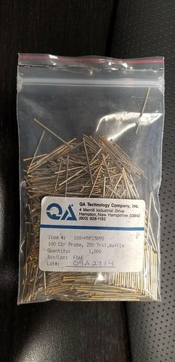 QA Technology 100-PRP2509S Intfc Probe 100ctr,250trvl,Waffle New! Qty 1000 Lot 4