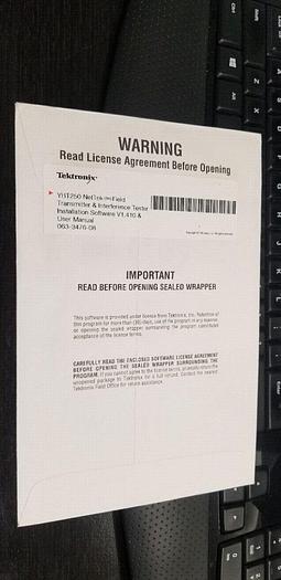 Tektronix YBT250 Installation Software and User Manual v1.410