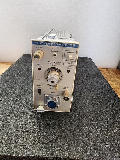 Used Tektronix AM503  Current Probe Amplifier