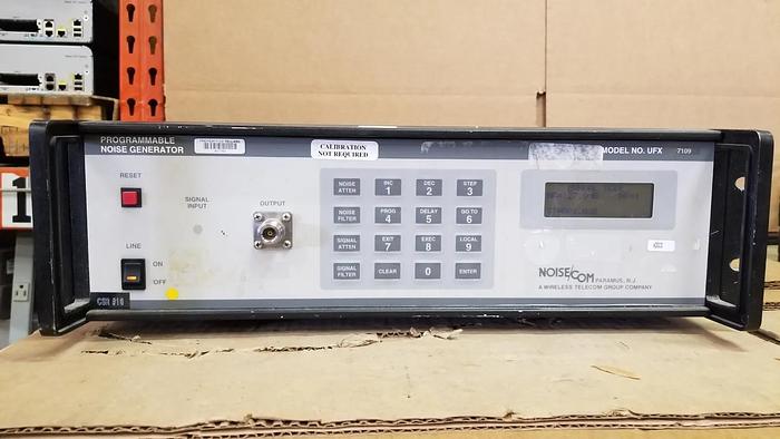 Used NoiseCom UFX7109 Programmable Noise Generator