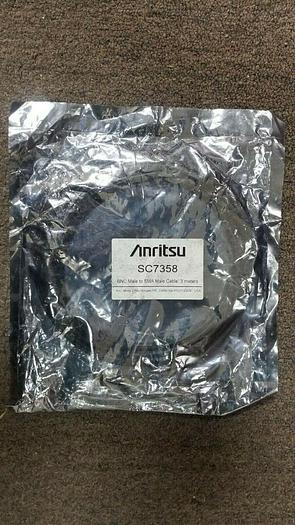 Used Anritsu SC7359 BNC Male to SMB Plug 3 Meter Cable Unit #1 NEW!!