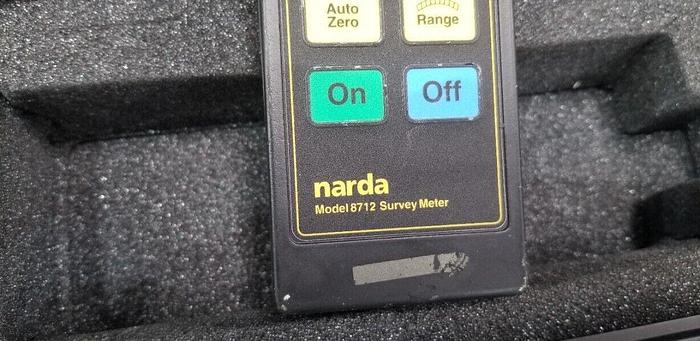 Used NARDA 8700 Series Radiation Survey System Unit #2