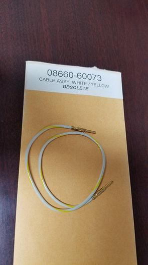 HP 08660-60073 Cable Assembly White/Yellow NEW!