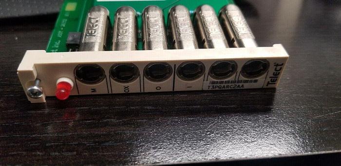 Used TELECT 010-3201-0410  6-Position Module T3PQARC2AA