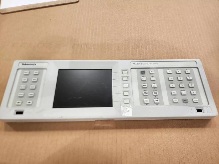 Used Tektronix PA4000 Power Analyzer Front Panel